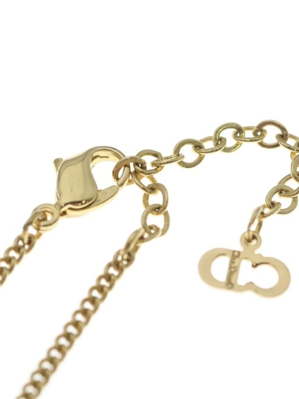 Dior CD Logo Chain Necklace Gold - Picture 4 of 6